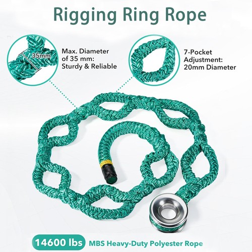 Rigging ring sling rope tree - sling,